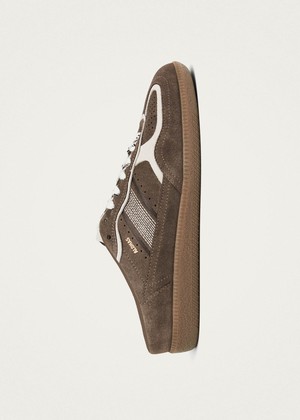 Tb.490 Mule Taupe Leather Sneakers from Alohas