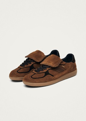 Tb.490 Club Suede Brown Leather Sneakers from Alohas