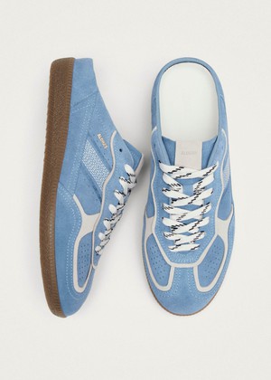 Tb.490 Mule Cornflower Blue Leather Sneakers from Alohas
