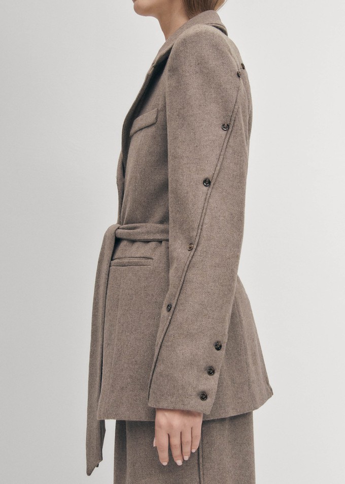 Beth Taupe Blazer from Alohas