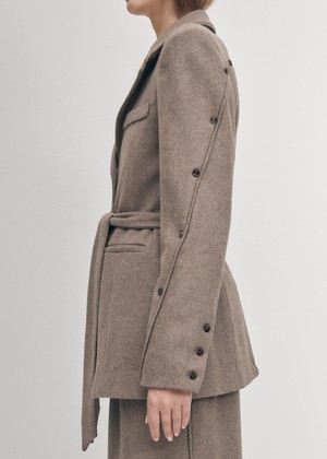 Beth Taupe Blazer from Alohas