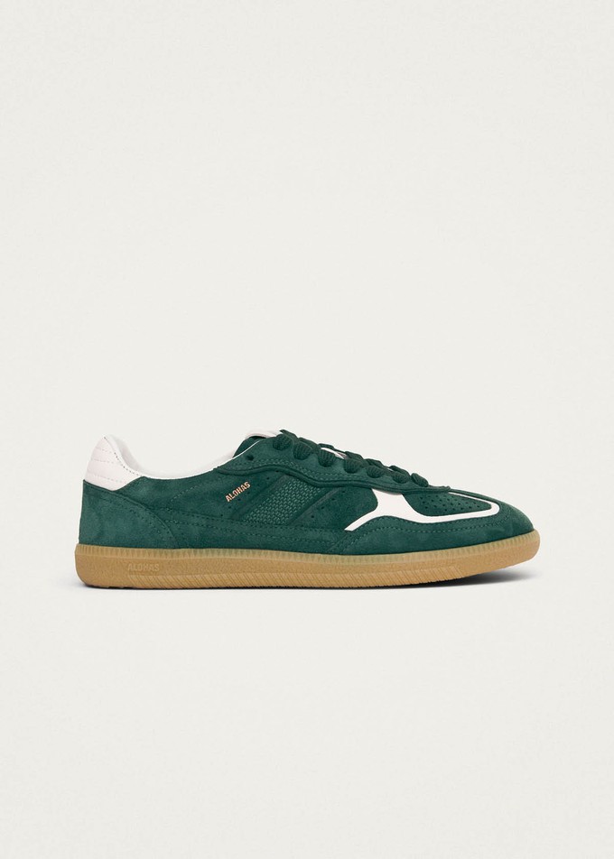 Tb.490 Rife Forest Green Leather Sneakers from Alohas
