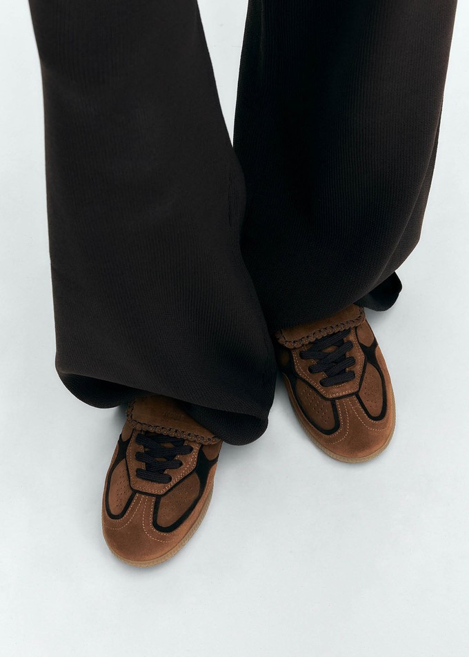 Tb.490 Club Suede Brown Leather Sneakers from Alohas