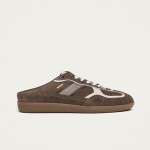 Tb.490 Mule Taupe Leather Sneakers from Alohas