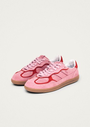 Tb.490 Rife Sea Pink Leather Sneakers from Alohas