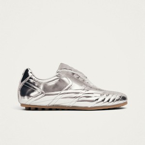 Tb.99 Silver Leather Sneakers from Alohas