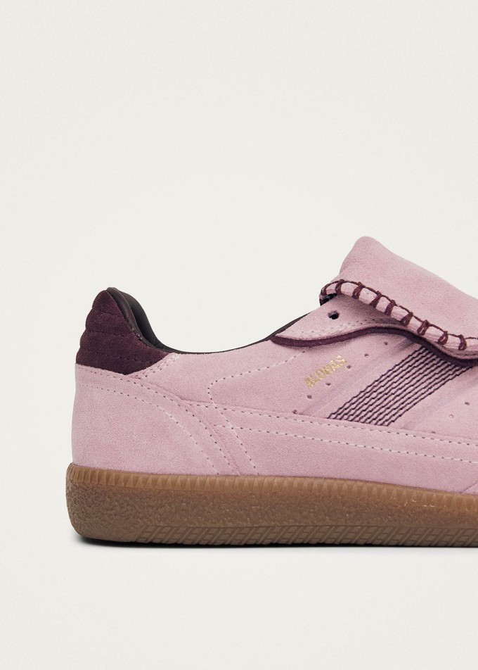 Tb.490 Club Suede Pink Leather Sneakers from Alohas
