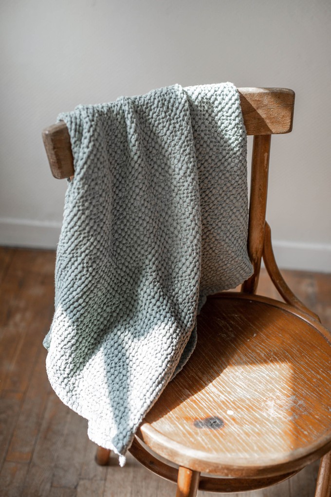 Baby waffle blanket from AmourLinen