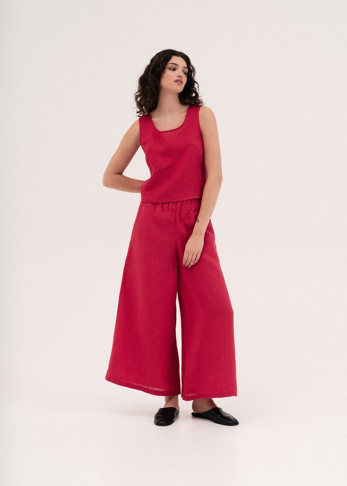 Isabella Wide Pants from AmourLinen