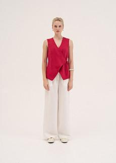 Blanca Wrap Top via AmourLinen