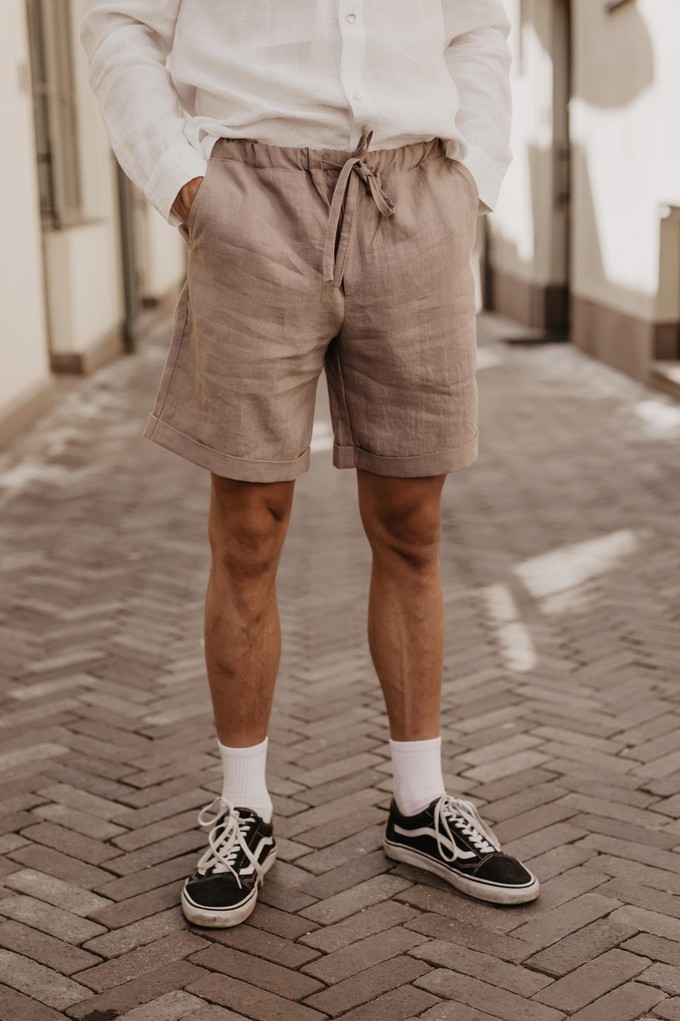 Linen shorts ARES | ARCHIVE SALE from AmourLinen