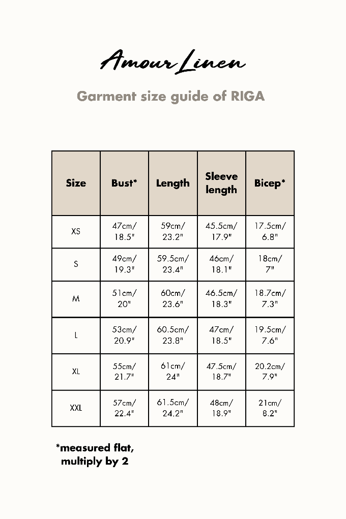 RIGA top in Terracotta from AmourLinen