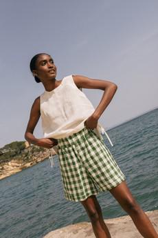 MIA shorts in Matcha Green | sale via AmourLinen