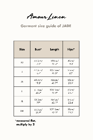 Linen apron dress JADE | ARCHIVE SALE from AmourLinen