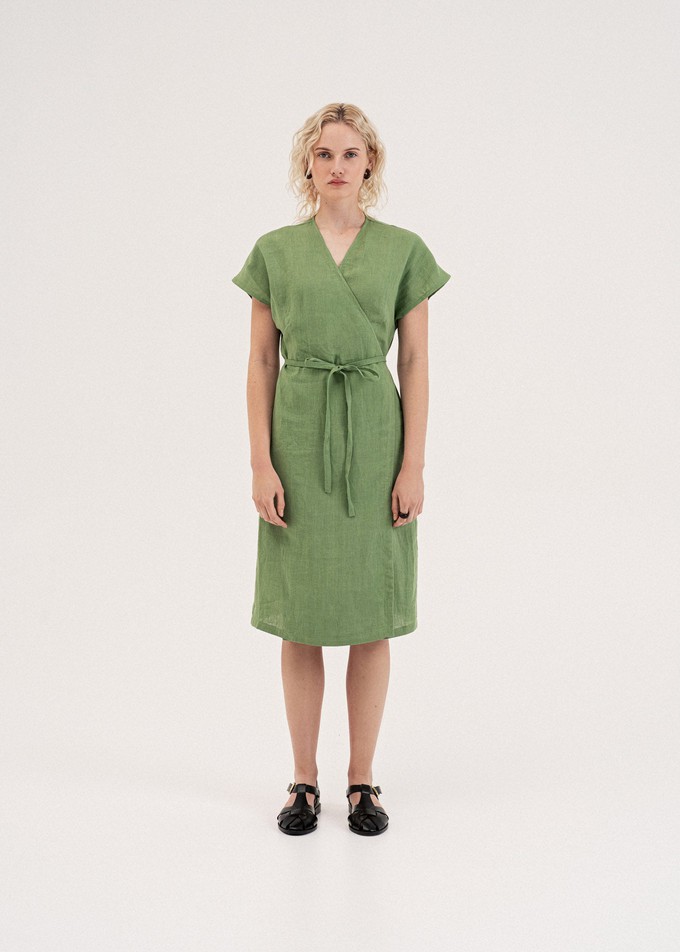 ROME  Wrap Dress from AmourLinen