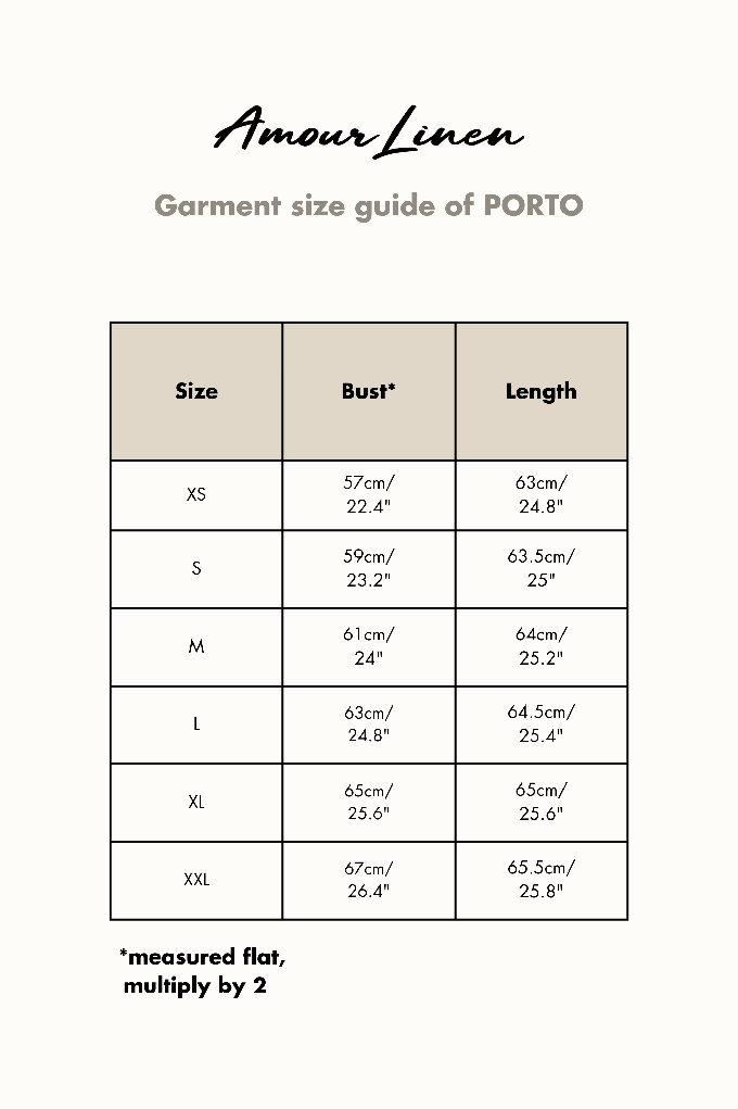 PORTO top in Charcoal from AmourLinen