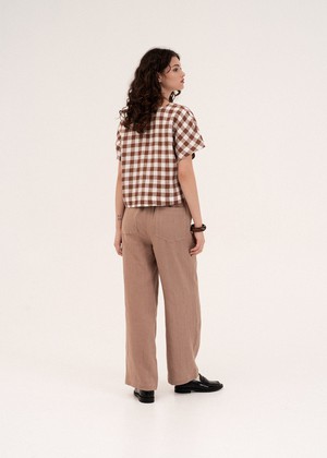 Barbora Straight Pants from AmourLinen
