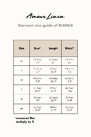 BLANCA top in Charcoal from AmourLinen