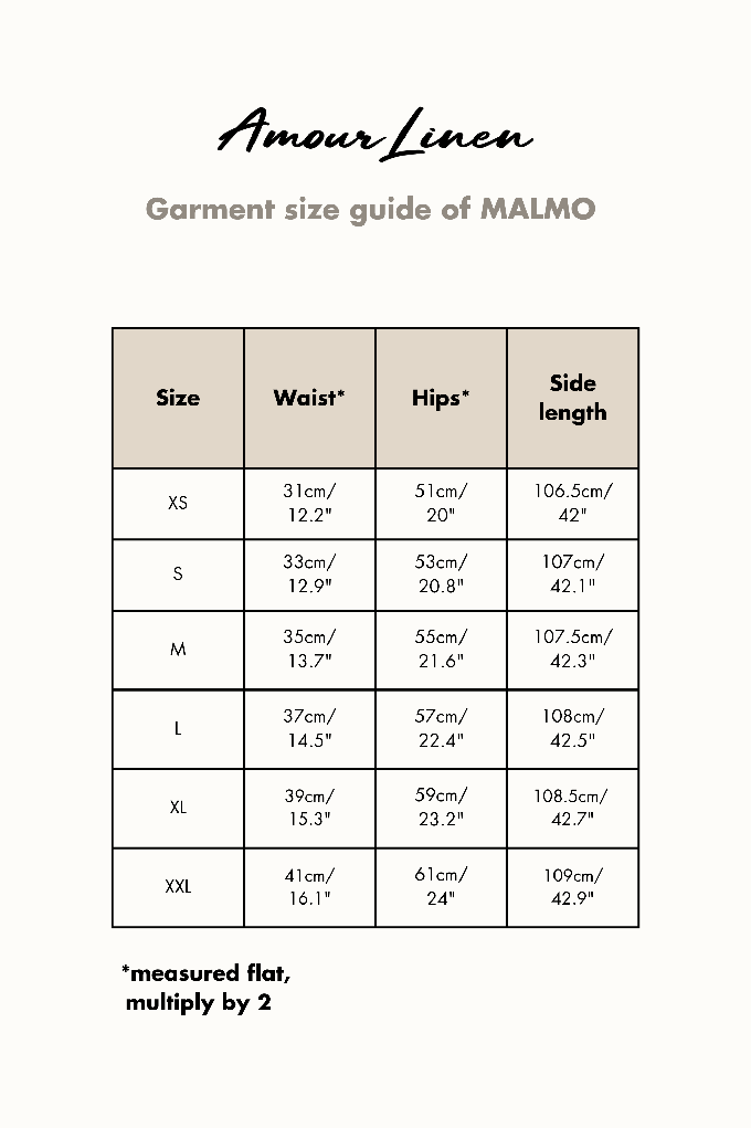 Linen pants Malmo in White | sale from AmourLinen