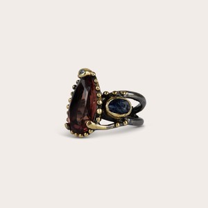 Gemstone splash ring from Ana Dyla