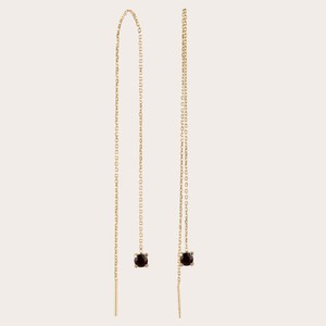 Asya garnet earrings from Ana Dyla