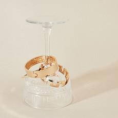 Chunky bracelet 14ct gold van Ana Dyla