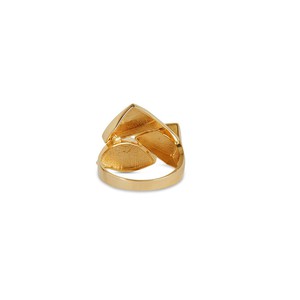 Triangle ring 14ct gold from Ana Dyla