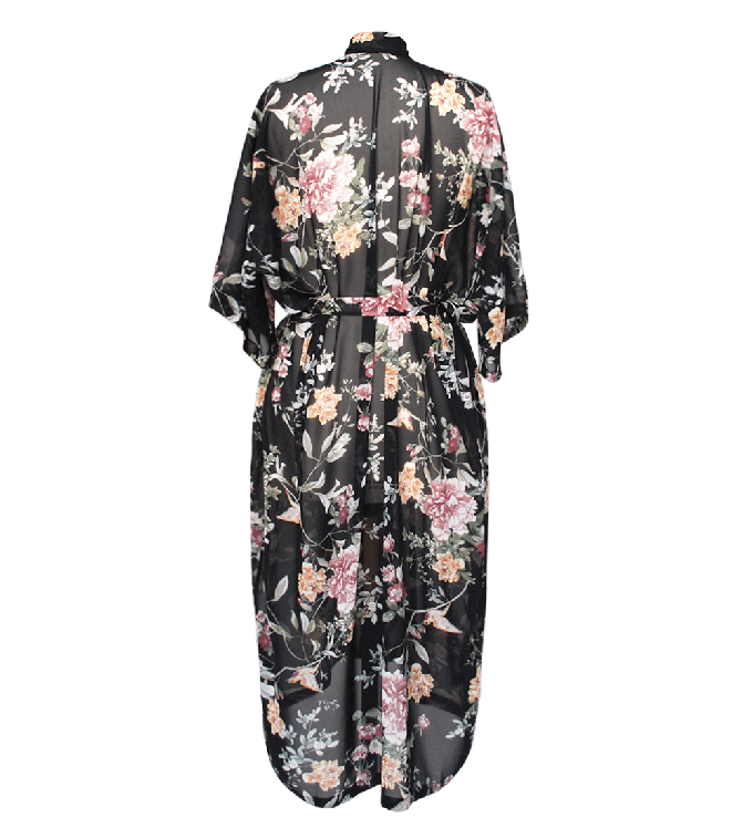 Sheer Floral Robe from Anekdot Sheer Floral Robe from Anekdot