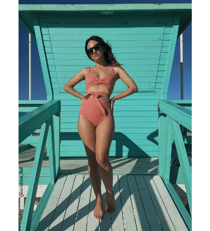 Lin Bikini Top from Anekdot