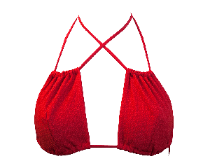 Geranium / Low Versatile Bikini Top from Anekdot