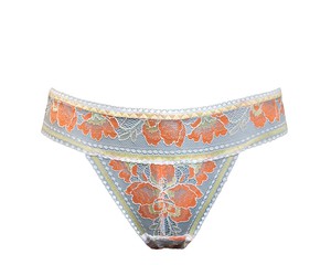 Marigold White/Orange Panties from Anekdot