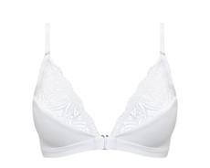 Lotus White Soft Bra via Anekdot