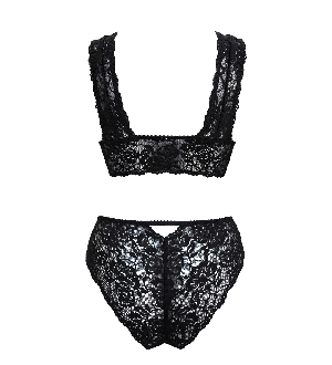 Black Amber Longline Set from Anekdot