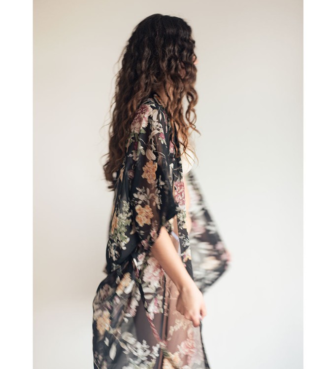 Sheer Floral Robe from Anekdot Sheer Floral Robe from Anekdot