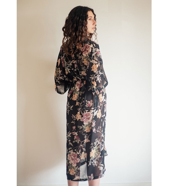 Sheer Floral Robe from Anekdot Sheer Floral Robe from Anekdot