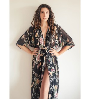 Sheer Floral Robe from Anekdot Sheer Floral Robe from Anekdot