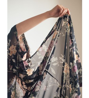 Sheer Floral Robe from Anekdot Sheer Floral Robe from Anekdot