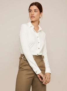 Cedar blouse - Off-white via Arber