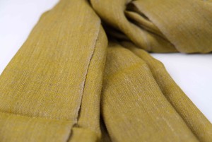 Mustard Green Cashmere Scarf from Asneh