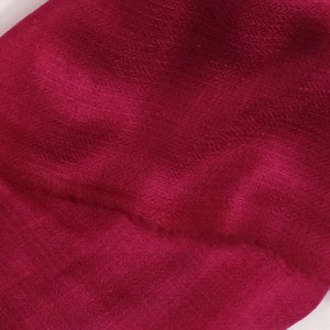 Large  Red Cashmere Scarf in Cerise Red from Asneh
