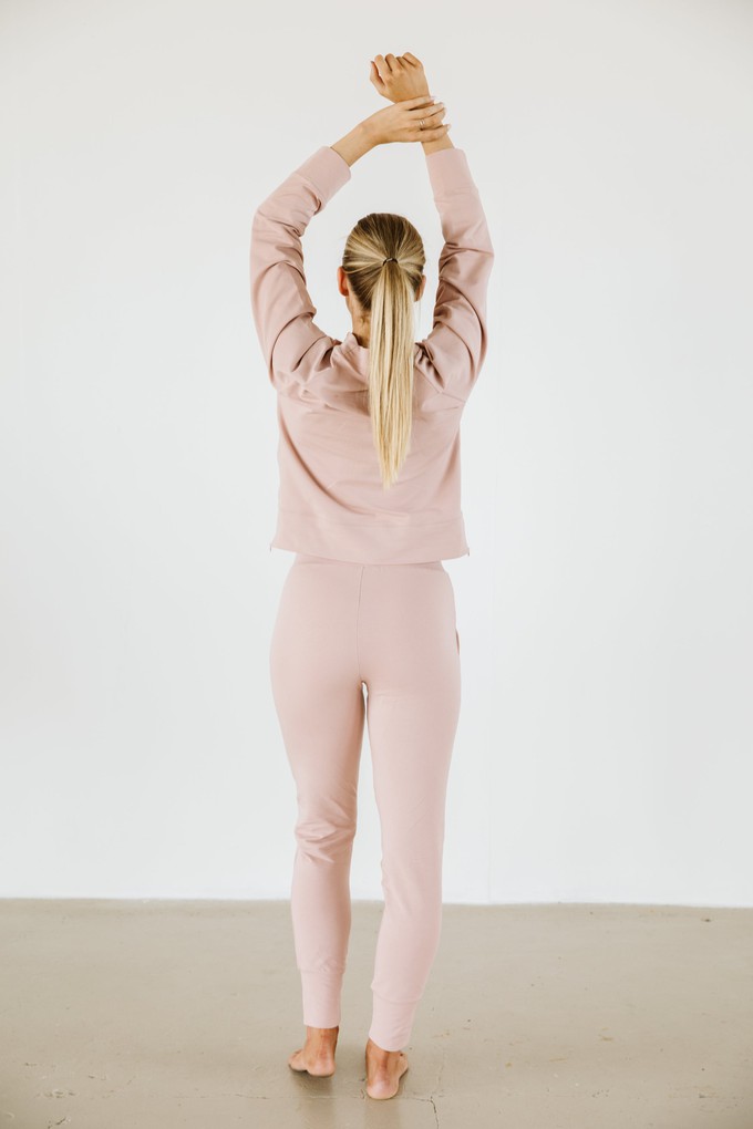 Track Pants / Misty Rose from Audella Athleisure