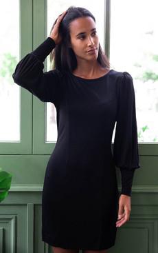 Dress Freesia black van avani apparel
