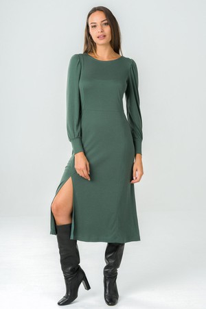 Dress Victoria green LS from avani apparel Dress Victoria green LS from avani apparel