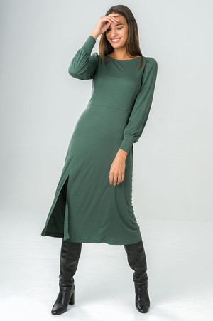 Dress Victoria green LS from avani apparel Dress Victoria green LS from avani apparel