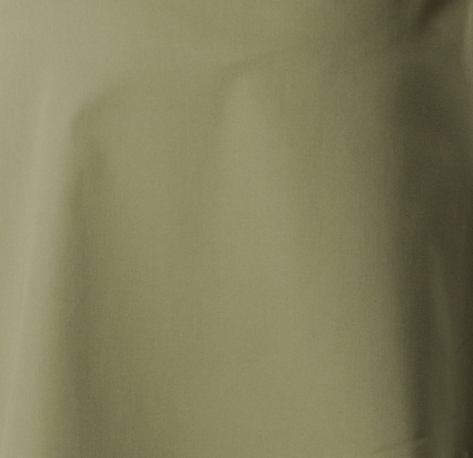 Zabel | Belted shirt dress in olive green from AYANI
