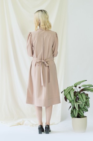 Melanie | Shirt Dress with balloon sleeves in rose from AYANI