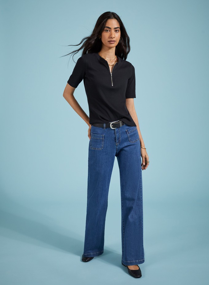 Baukjen Essentials Organic Cotton Zip Top from Baukjen