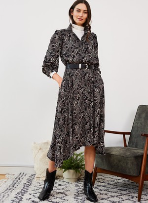 Ada Viscose Shirt Dress from Baukjen