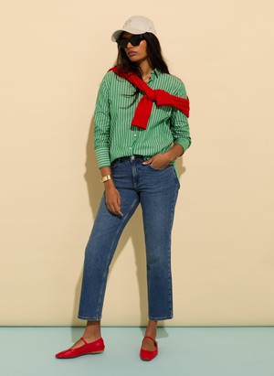 Rishma Organic Cotton Stripe Shirt from Baukjen Rishma Organic Cotton Stripe Shirt from Baukjen