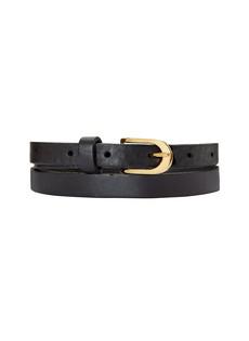 Baukjen Slim Leather Belt via Baukjen